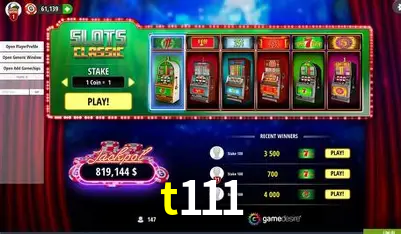 Descubra o Mundo do Cassino Online com t111